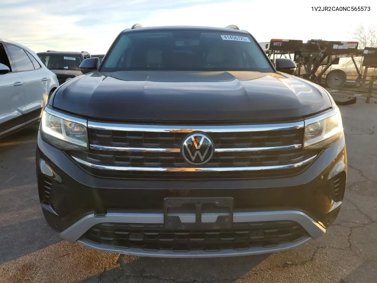 2022 Volkswagen Atlas Se VIN: 1V2JR2CA0NC565573 Lot: 41456725