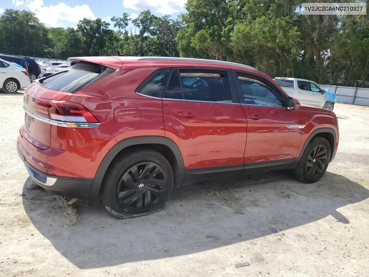 2022 Volkswagen Atlas Cross Sport Se VIN: 1V2JC2CA6NC210327 Lot: 56853385