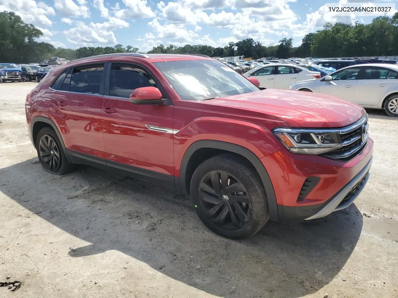 2022 Volkswagen Atlas Cross Sport Se VIN: 1V2JC2CA6NC210327 Lot: 56853385