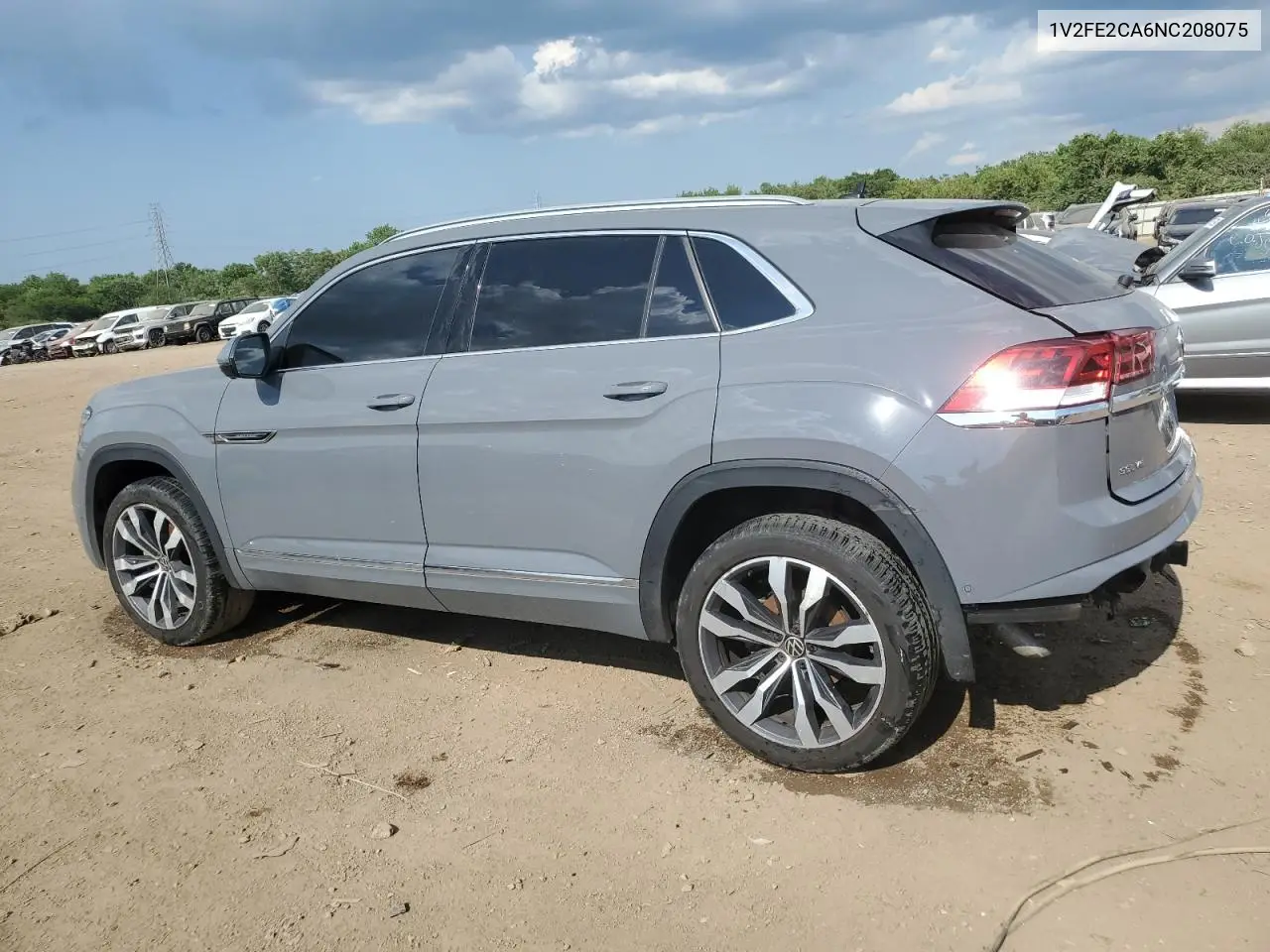 2022 Volkswagen Atlas Cross Sport Sel Premium R-Line VIN: 1V2FE2CA6NC208075 Lot: 61215525