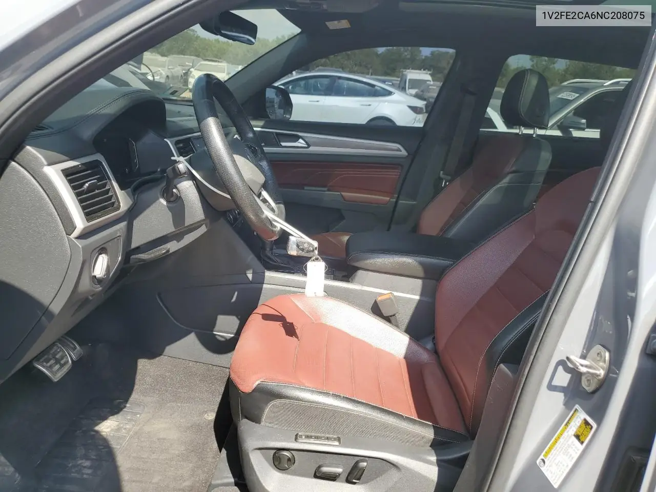 2022 Volkswagen Atlas Cross Sport Sel Premium R-Line VIN: 1V2FE2CA6NC208075 Lot: 61215525