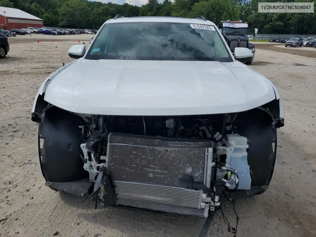 2022 Volkswagen Atlas Se VIN: 1V2KR2CA7NC508047 Lot: 61642385