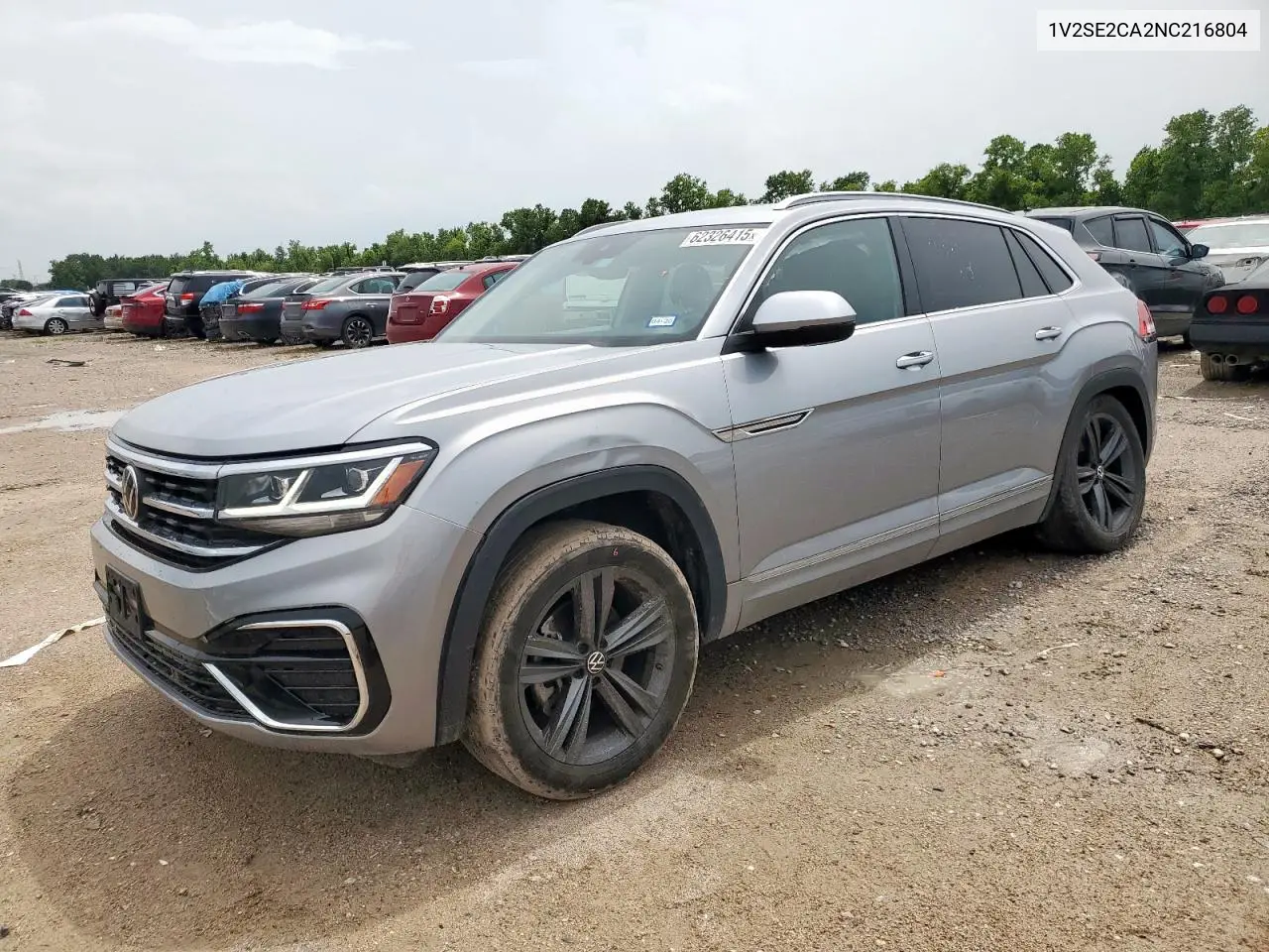 2022 Volkswagen Atlas Cross Sport Sel R-Line VIN: 1V2SE2CA2NC216804 Lot: 62326415