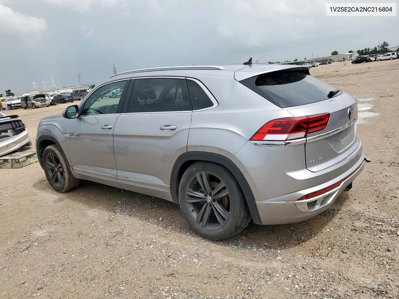 2022 Volkswagen Atlas Cross Sport Sel R-Line VIN: 1V2SE2CA2NC216804 Lot: 62326415