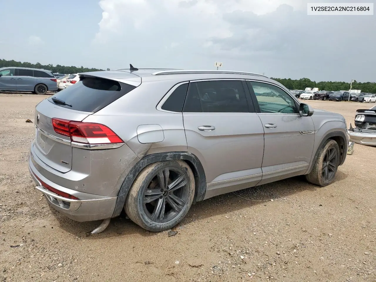 2022 Volkswagen Atlas Cross Sport Sel R-Line VIN: 1V2SE2CA2NC216804 Lot: 62326415