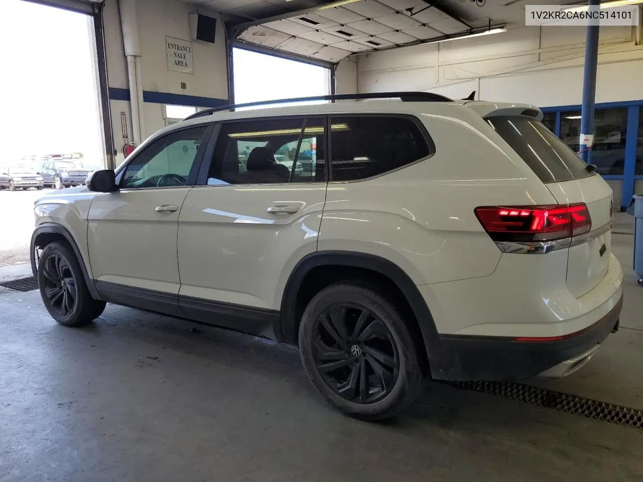 2022 Volkswagen Atlas Se VIN: 1V2KR2CA6NC514101 Lot: 62752975