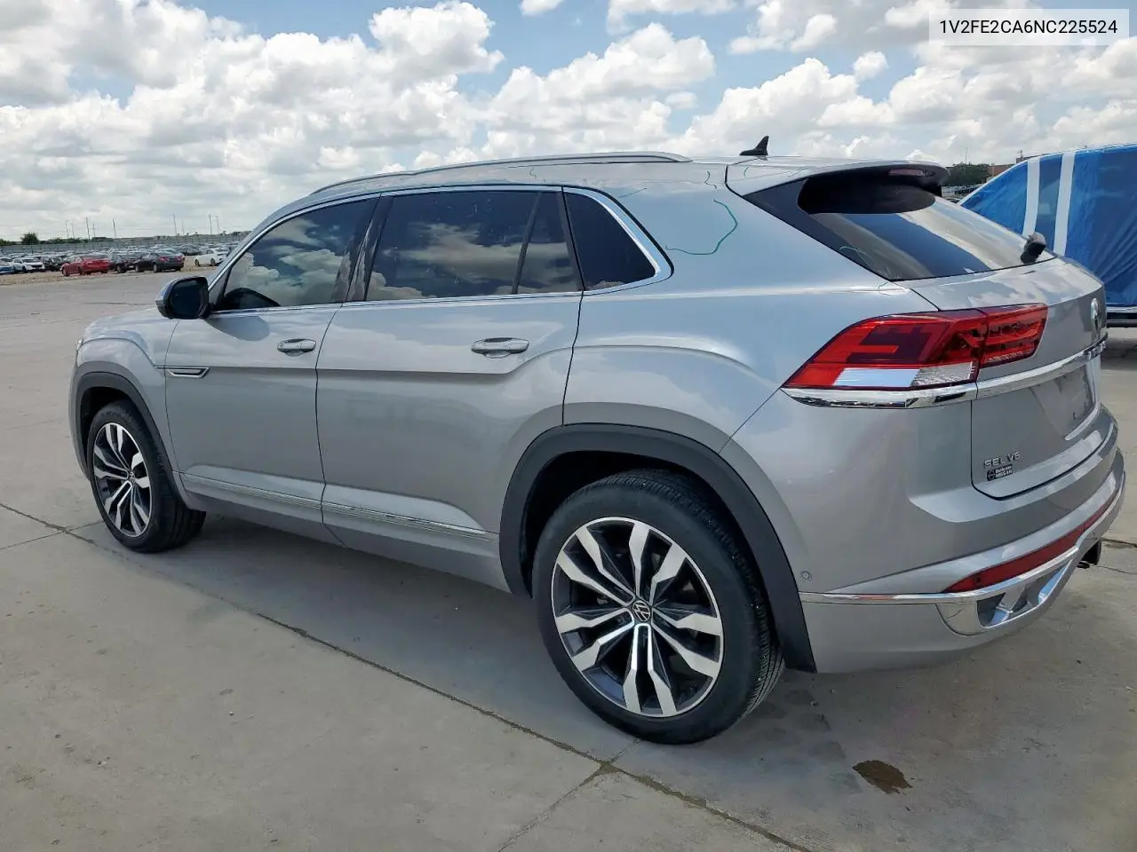 2022 Volkswagen Atlas Cross Sport Sel Premium R-Line VIN: 1V2FE2CA6NC225524 Lot: 63579645