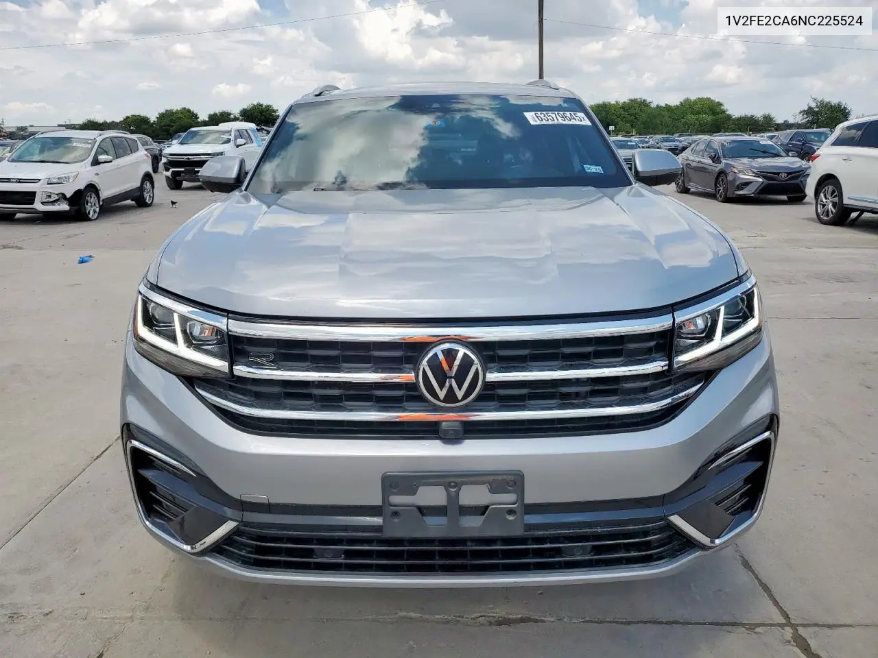 2022 Volkswagen Atlas Cross Sport Sel Premium R-Line VIN: 1V2FE2CA6NC225524 Lot: 63579645