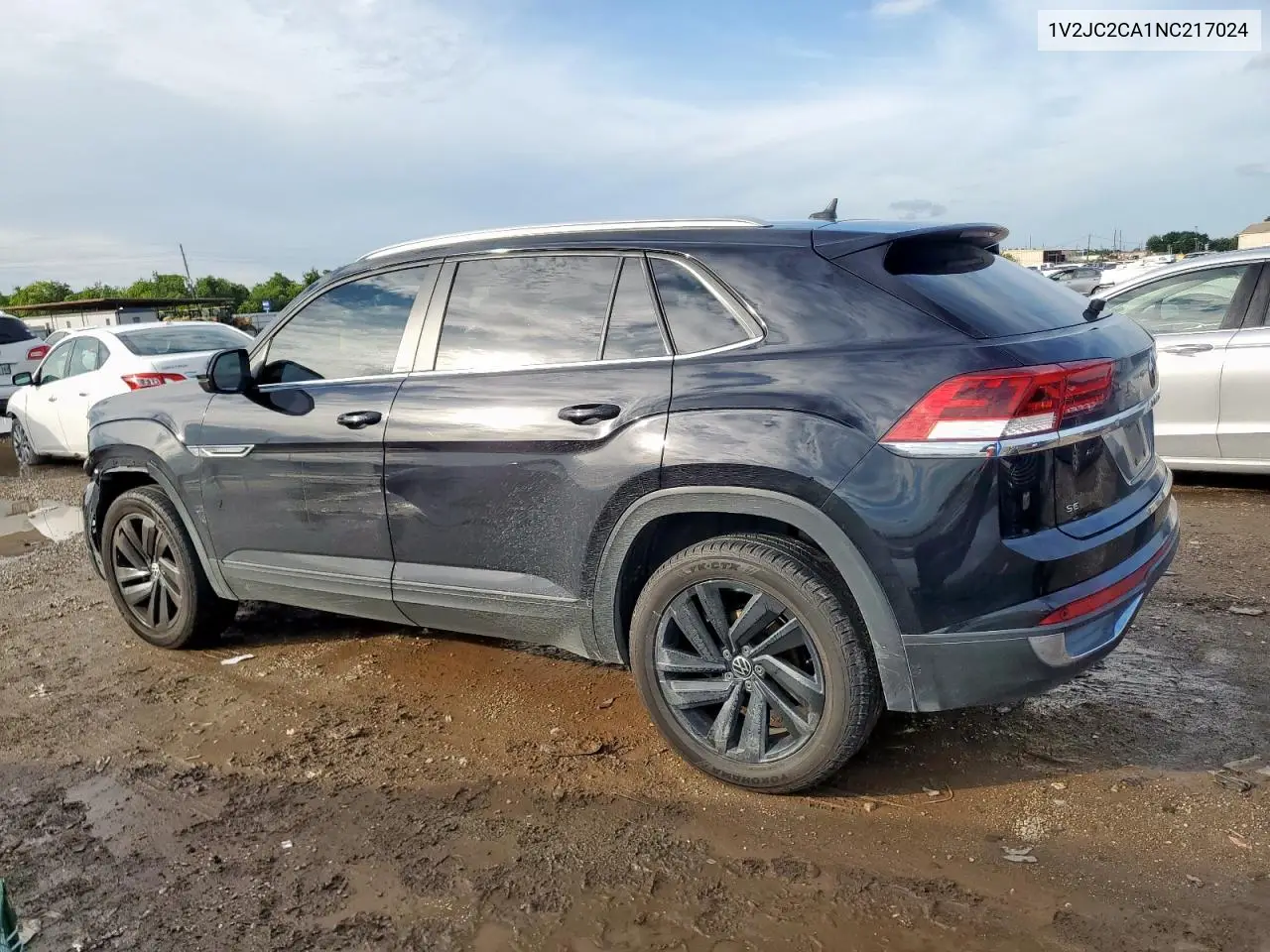 2022 Volkswagen Atlas Cross Sport Se VIN: 1V2JC2CA1NC217024 Lot: 64027315