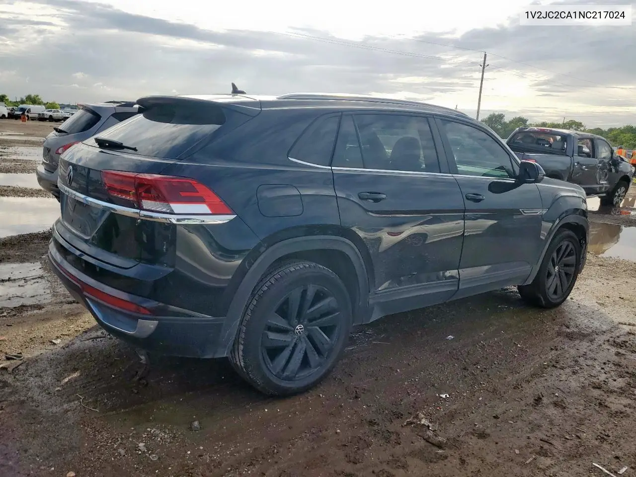 2022 Volkswagen Atlas Cross Sport Se VIN: 1V2JC2CA1NC217024 Lot: 64027315