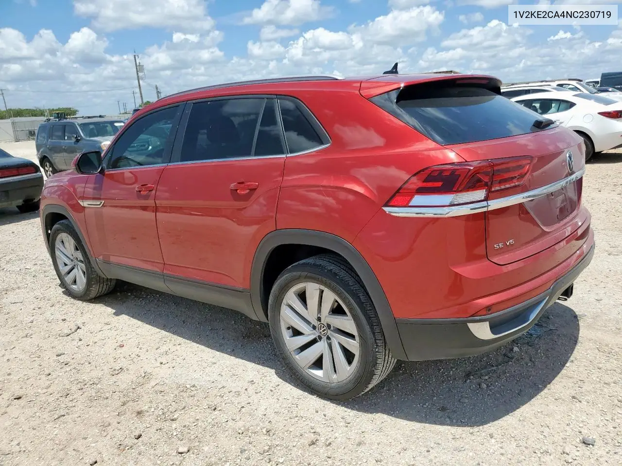 2022 Volkswagen Atlas Cross Sport Se VIN: 1V2KE2CA4NC230719 Lot: 64324545