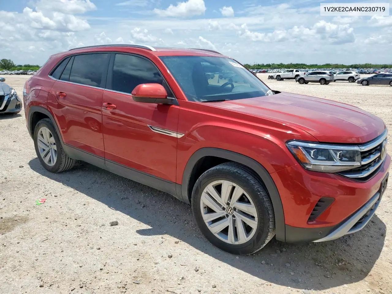 2022 Volkswagen Atlas Cross Sport Se VIN: 1V2KE2CA4NC230719 Lot: 64324545
