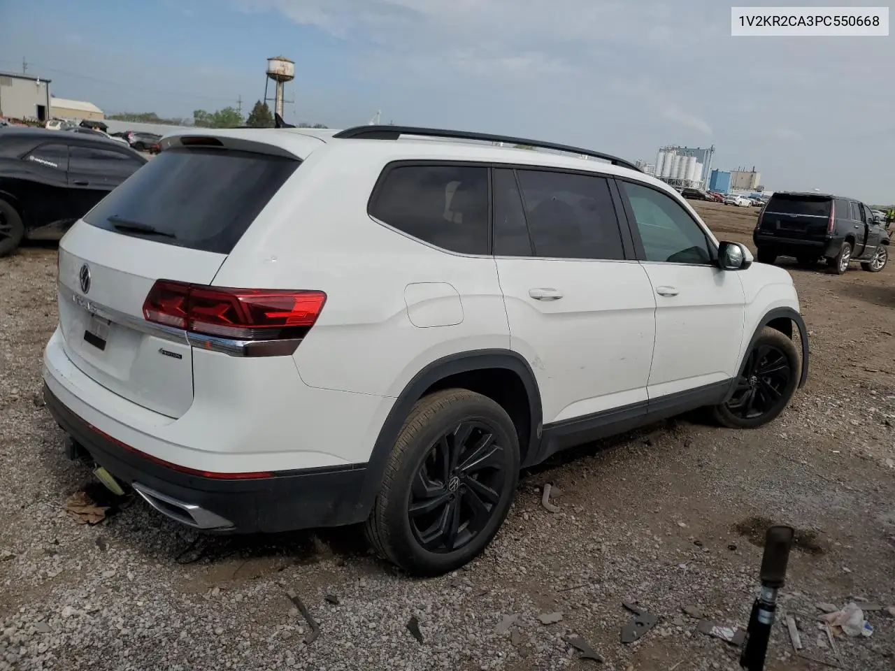 2023 Volkswagen Atlas Se VIN: 1V2KR2CA3PC550668 Lot: 56052145