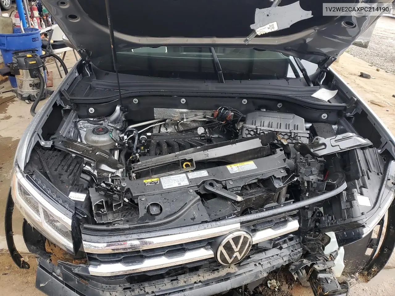 2023 Volkswagen Atlas Cross Sport Se VIN: 1V2WE2CAXPC214190 Lot: 58906985