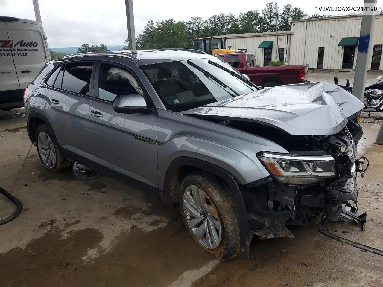 2023 Volkswagen Atlas Cross Sport Se VIN: 1V2WE2CAXPC214190 Lot: 58906985
