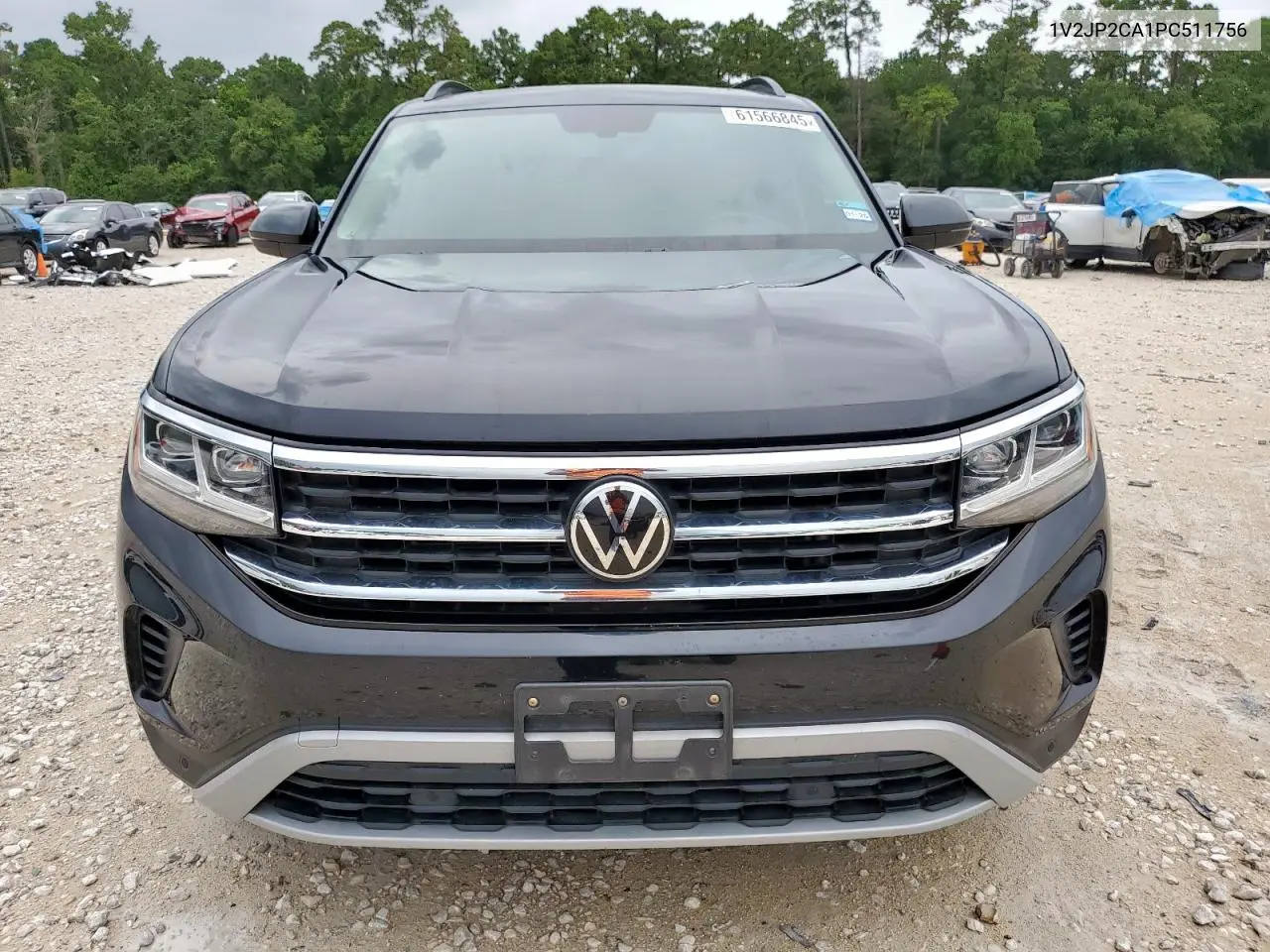 2023 Volkswagen Atlas Se VIN: 1V2JP2CA1PC511756 Lot: 61566845