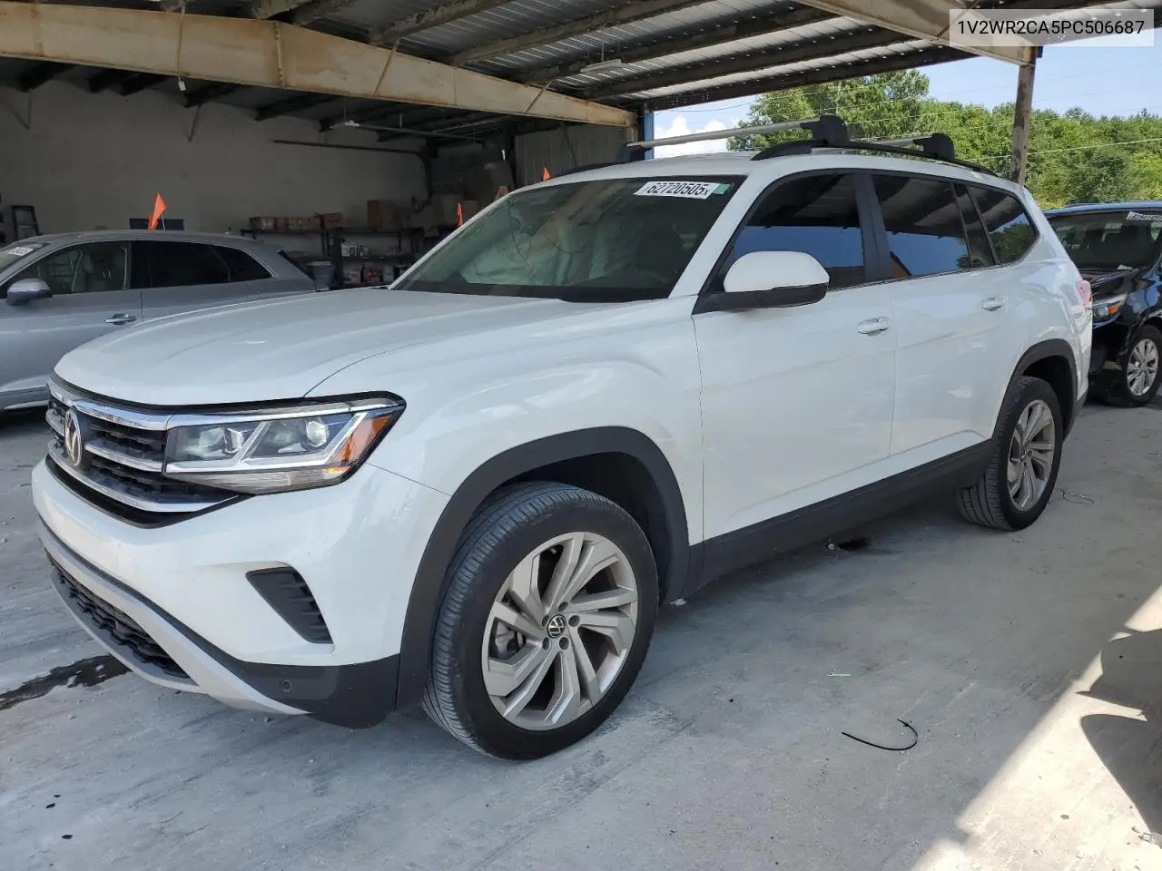 2023 Volkswagen Atlas Se VIN: 1V2WR2CA5PC506687 Lot: 62720505