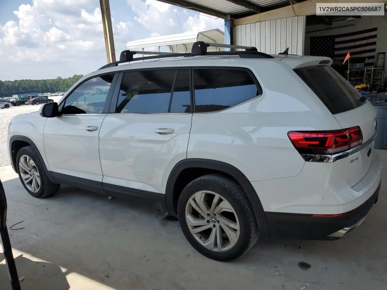 2023 Volkswagen Atlas Se VIN: 1V2WR2CA5PC506687 Lot: 62720505