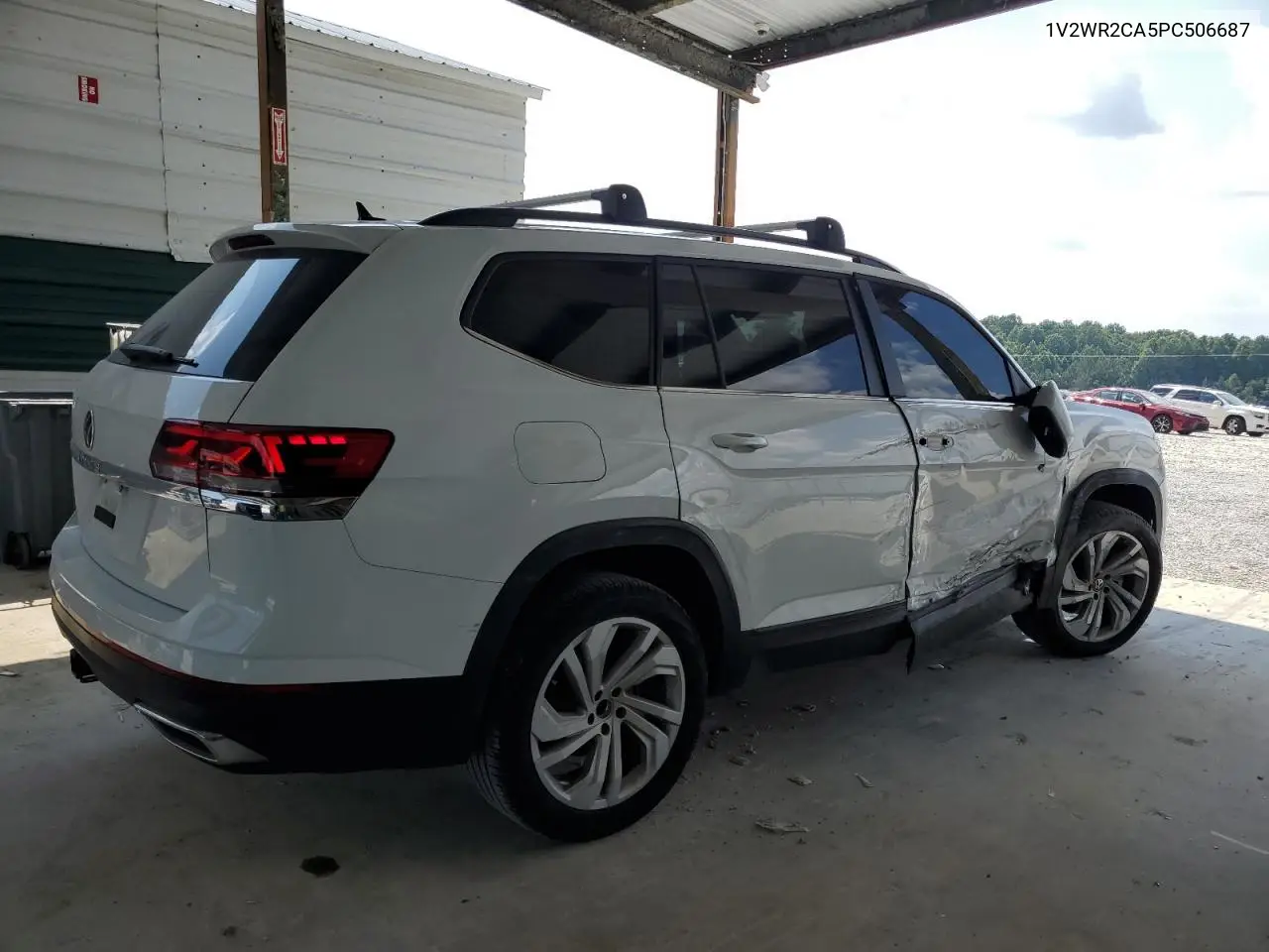 2023 Volkswagen Atlas Se VIN: 1V2WR2CA5PC506687 Lot: 62720505