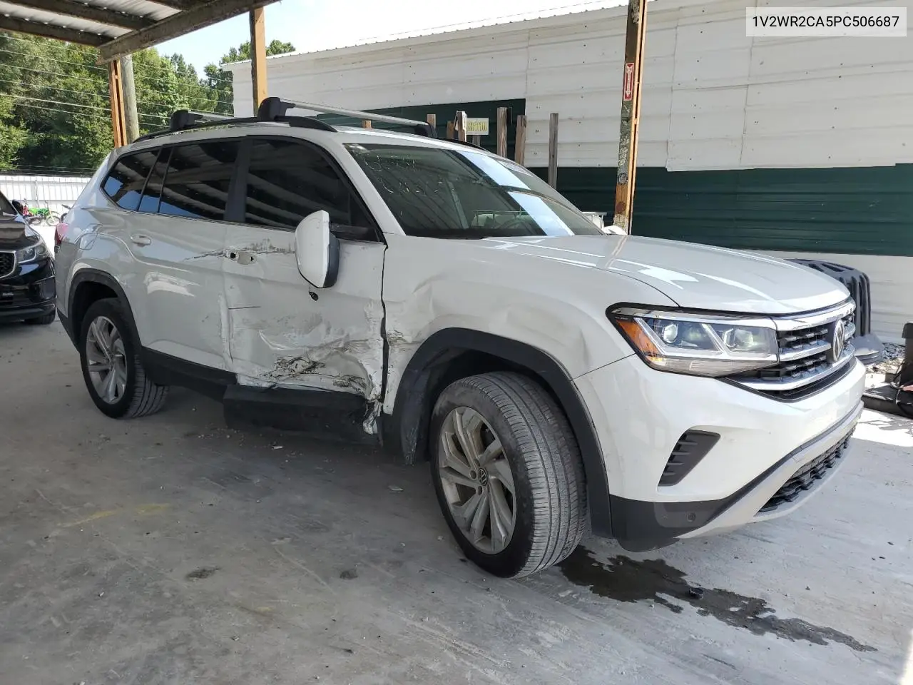 2023 Volkswagen Atlas Se VIN: 1V2WR2CA5PC506687 Lot: 62720505