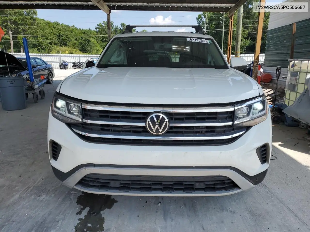 2023 Volkswagen Atlas Se VIN: 1V2WR2CA5PC506687 Lot: 62720505