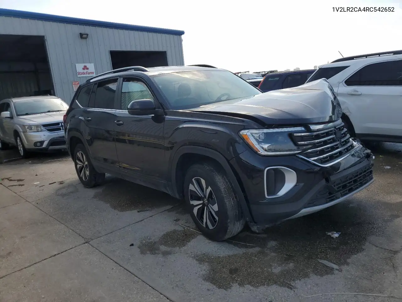 2024 Volkswagen Atlas Se VIN: 1V2LR2CA4RC542652 Lot: 59032535