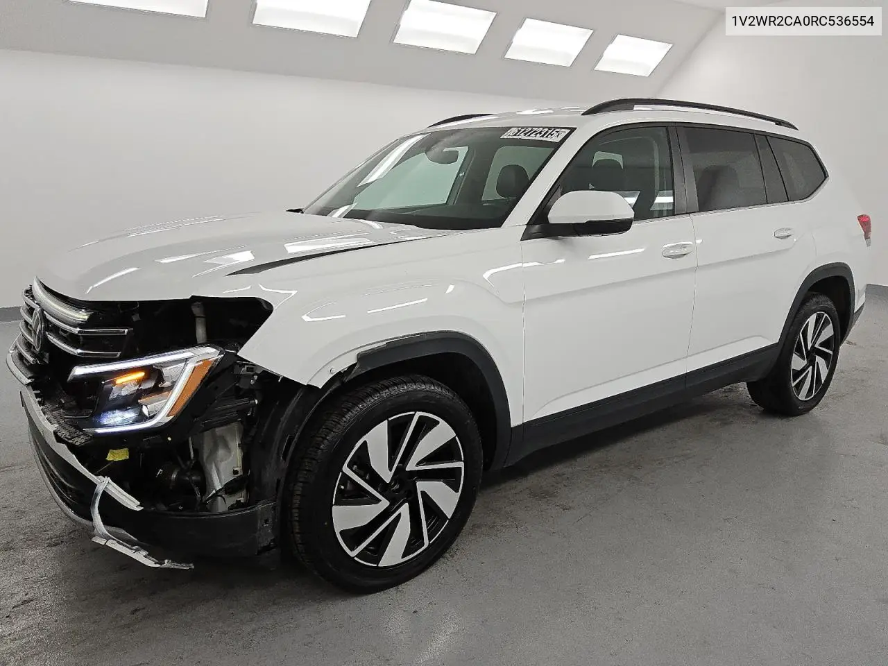 2024 Volkswagen Atlas Se VIN: 1V2WR2CA0RC536554 Lot: 61272315