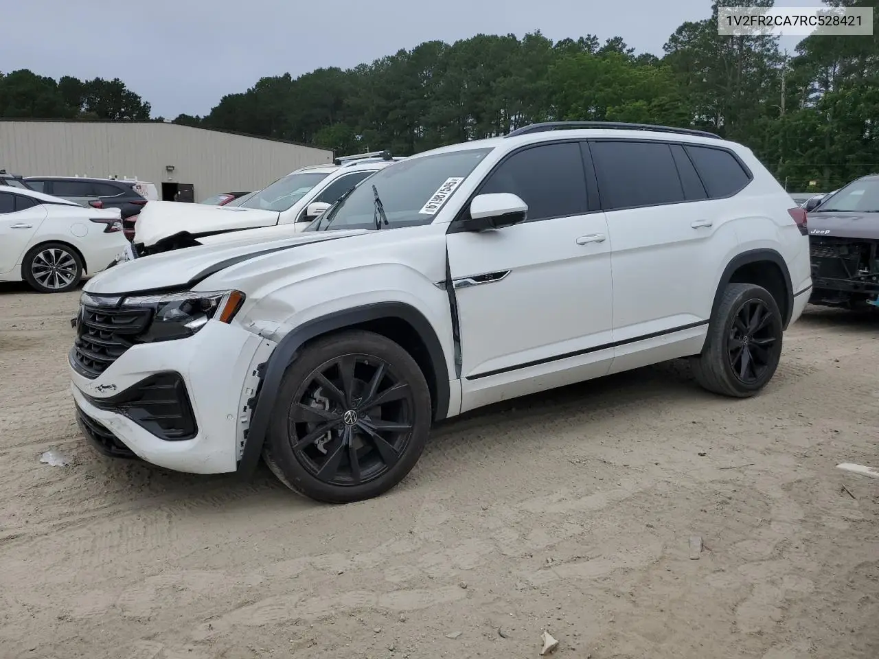 2024 Volkswagen Atlas Sel Premium R-Line VIN: 1V2FR2CA7RC528421 Lot: 61987545