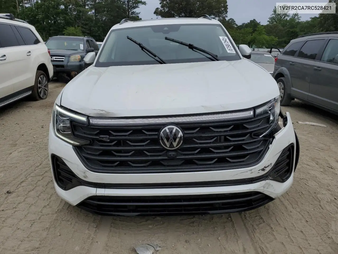 2024 Volkswagen Atlas Sel Premium R-Line VIN: 1V2FR2CA7RC528421 Lot: 61987545