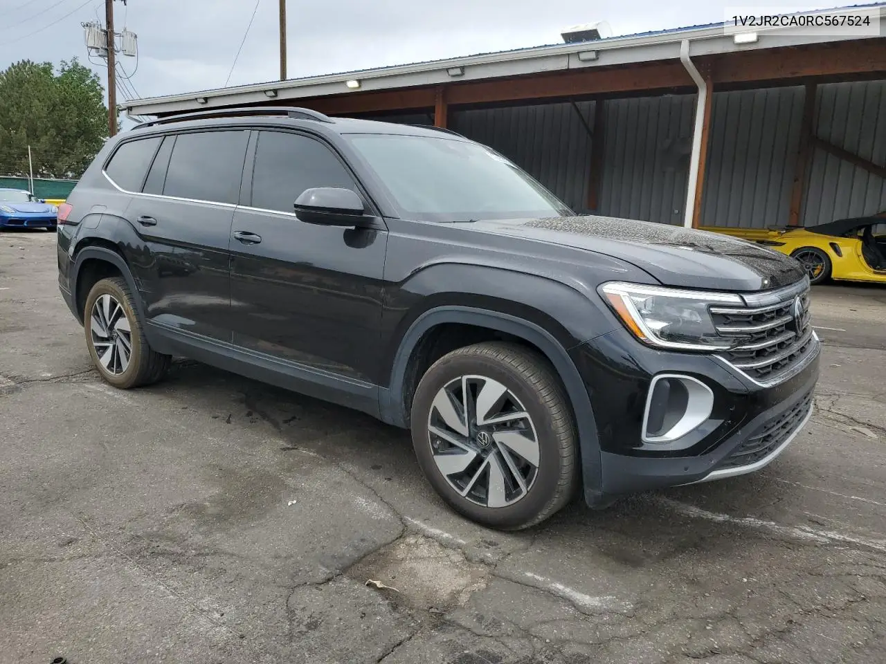 2024 Volkswagen Atlas Se VIN: 1V2JR2CA0RC567524 Lot: 62203215