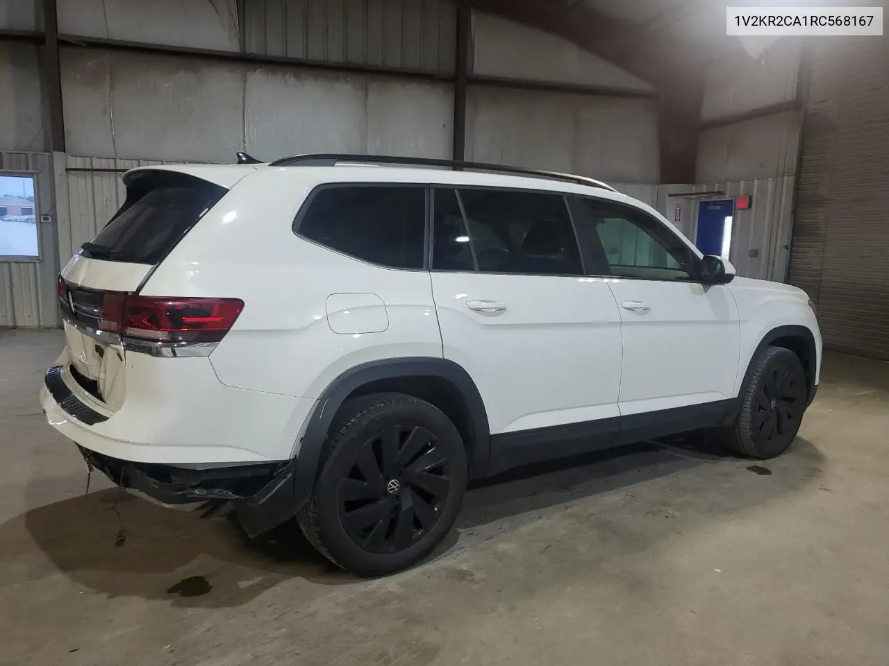 2024 Volkswagen Atlas Se VIN: 1V2KR2CA1RC568167 Lot: 62269935