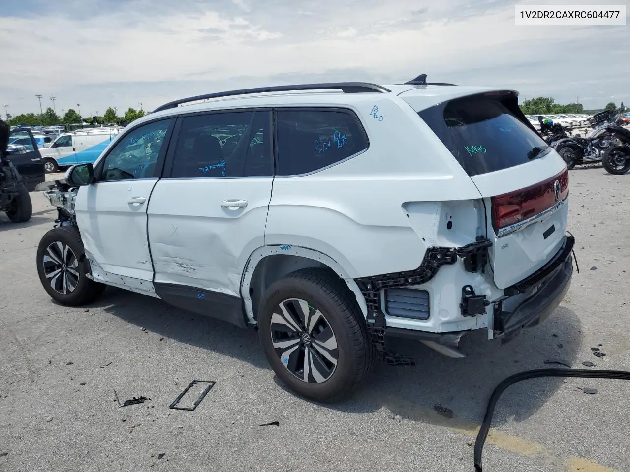 2024 Volkswagen Atlas Se VIN: 1V2DR2CAXRC604477 Lot: 62371645
