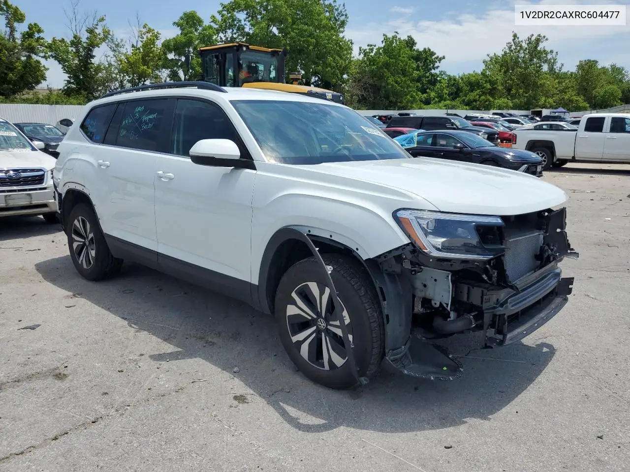 2024 Volkswagen Atlas Se VIN: 1V2DR2CAXRC604477 Lot: 62371645