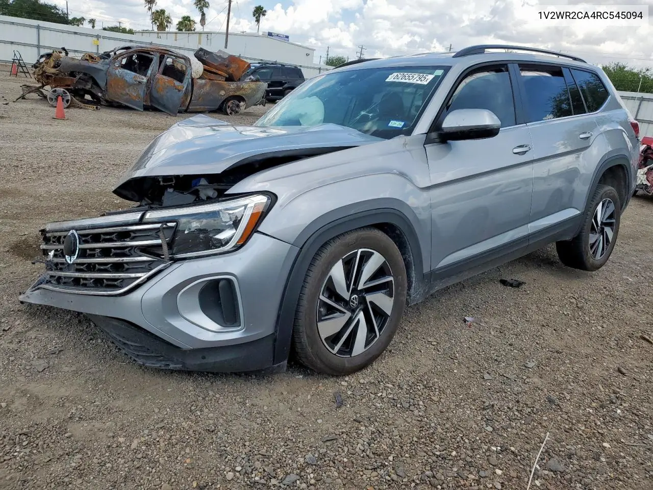 2024 Volkswagen Atlas Se VIN: 1V2WR2CA4RC545094 Lot: 62655795