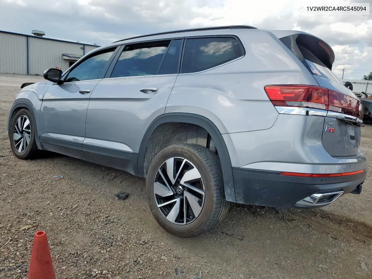 2024 Volkswagen Atlas Se VIN: 1V2WR2CA4RC545094 Lot: 62655795