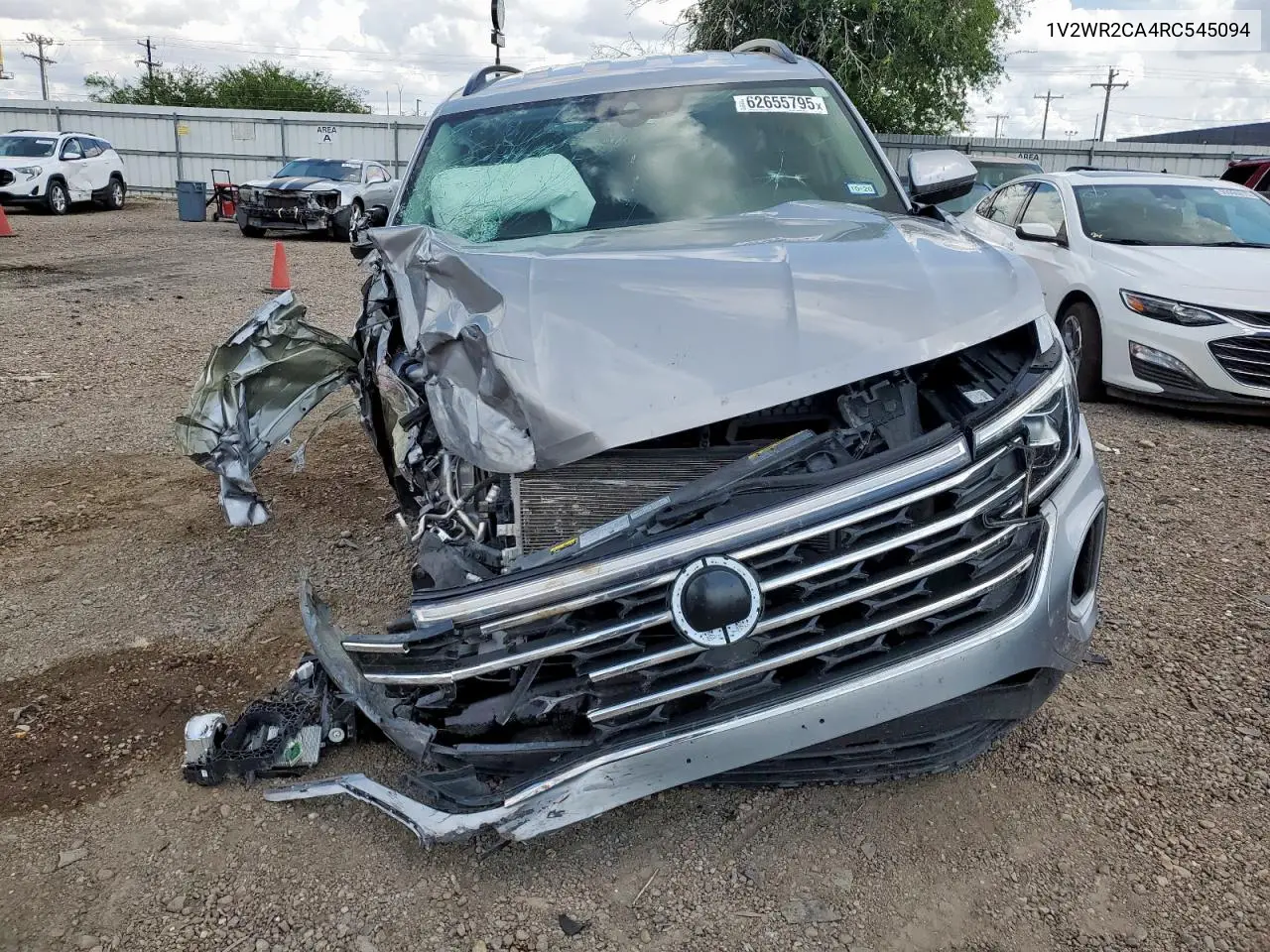 2024 Volkswagen Atlas Se VIN: 1V2WR2CA4RC545094 Lot: 62655795