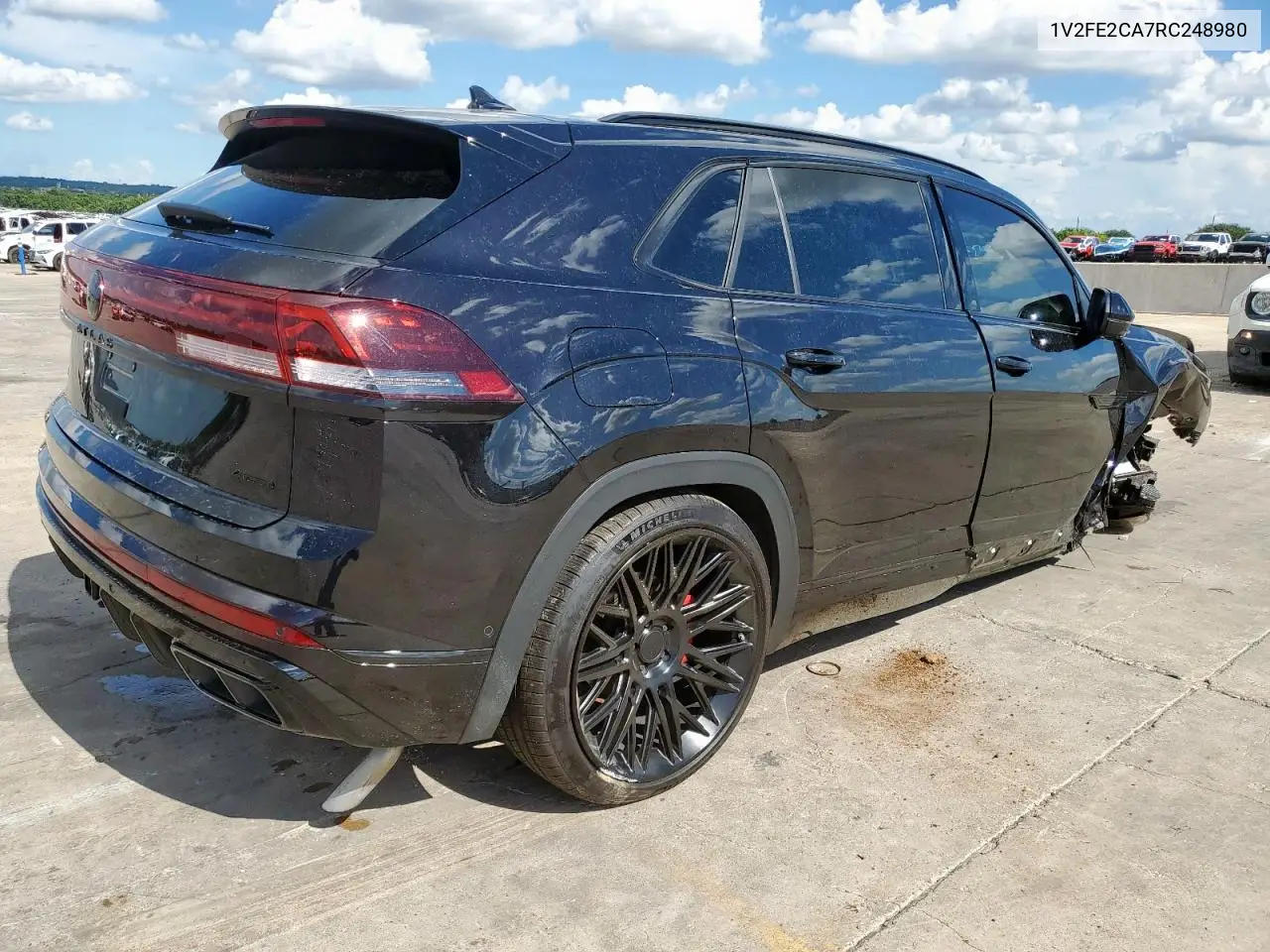 2024 Volkswagen Atlas Cross Sport Sel Premium R-Line VIN: 1V2FE2CA7RC248980 Lot: 62745295