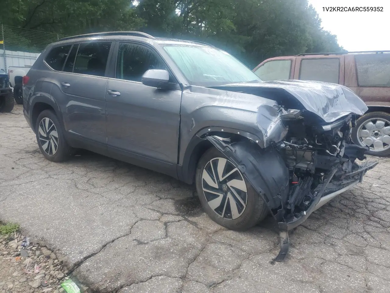 2024 Volkswagen Atlas Se VIN: 1V2KR2CA6RC559352 Lot: 62817135