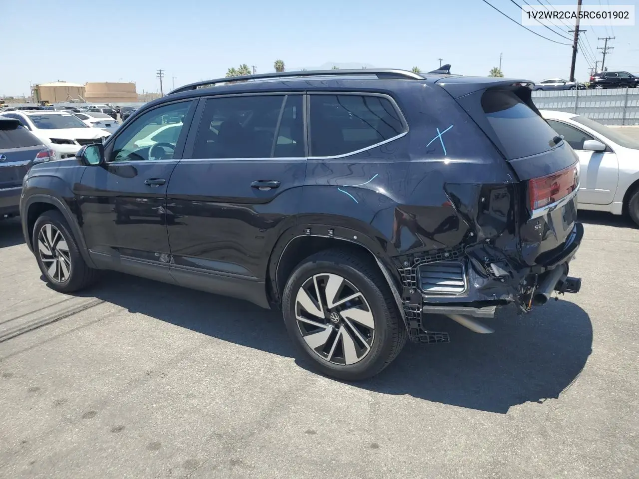 2024 Volkswagen Atlas Se VIN: 1V2WR2CA5RC601902 Lot: 62938035