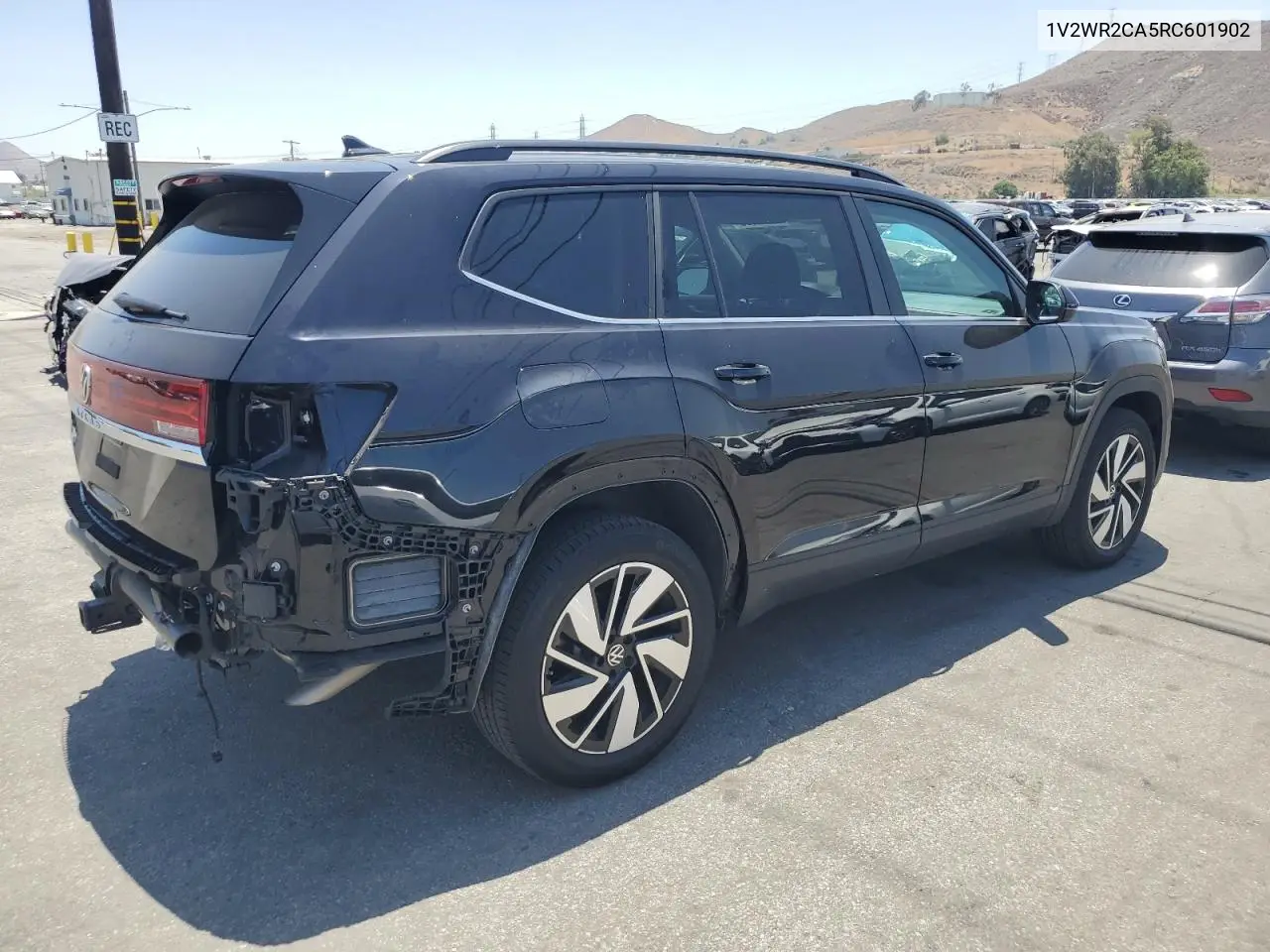 2024 Volkswagen Atlas Se VIN: 1V2WR2CA5RC601902 Lot: 62938035