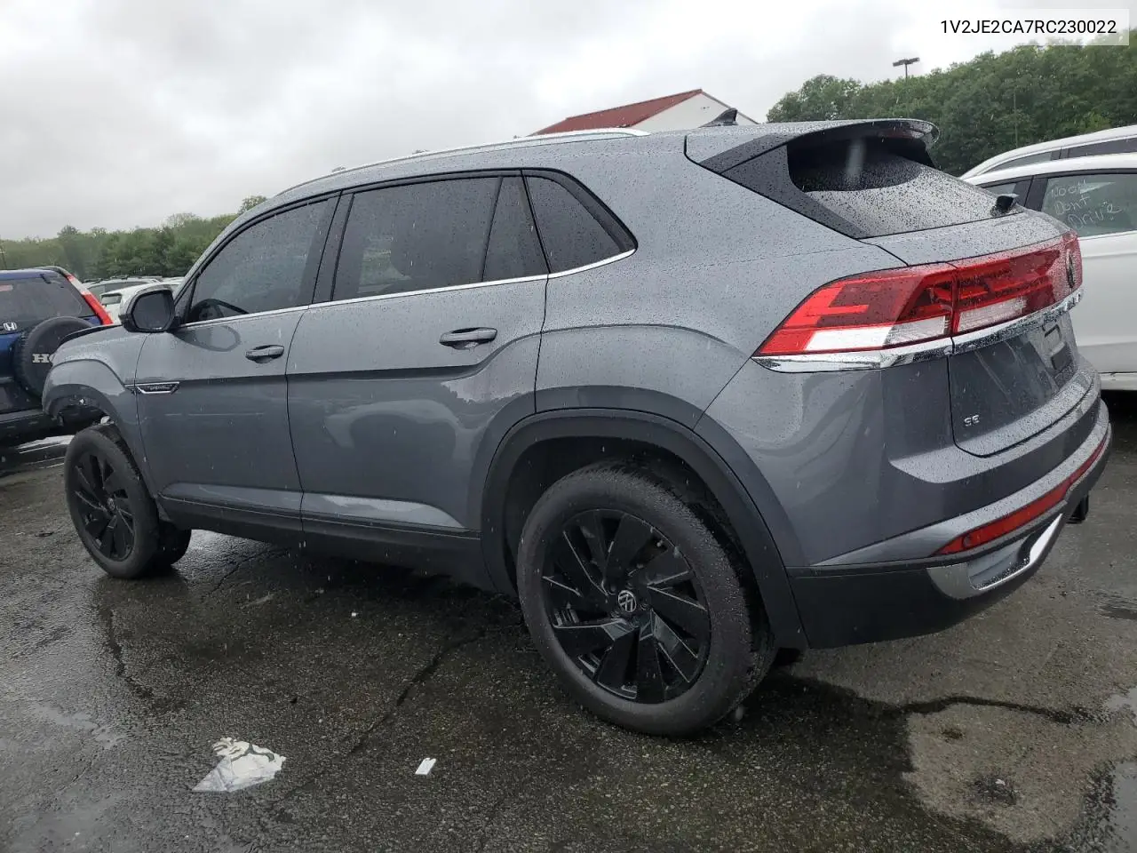 2024 Volkswagen Atlas Cross Sport Se VIN: 1V2JE2CA7RC230022 Lot: 63901305