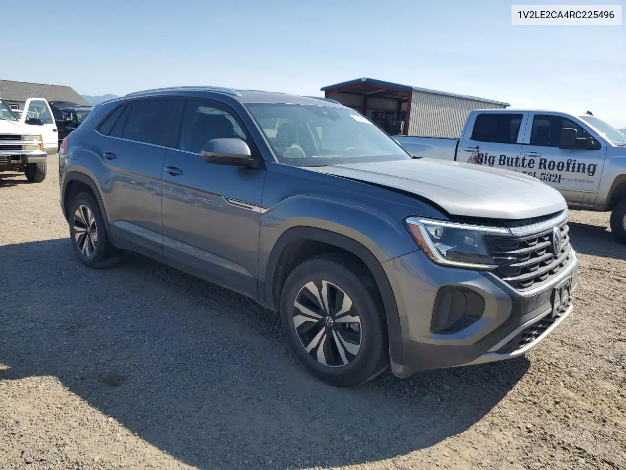 2024 Volkswagen Atlas Cross Sport Se VIN: 1V2LE2CA4RC225496 Lot: 64174465