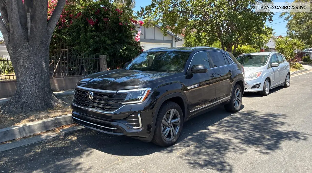 2024 Volkswagen Atlas Cross Sport Sel R-Line VIN: 1V2AE2CA3RC239395 Lot: 64673685