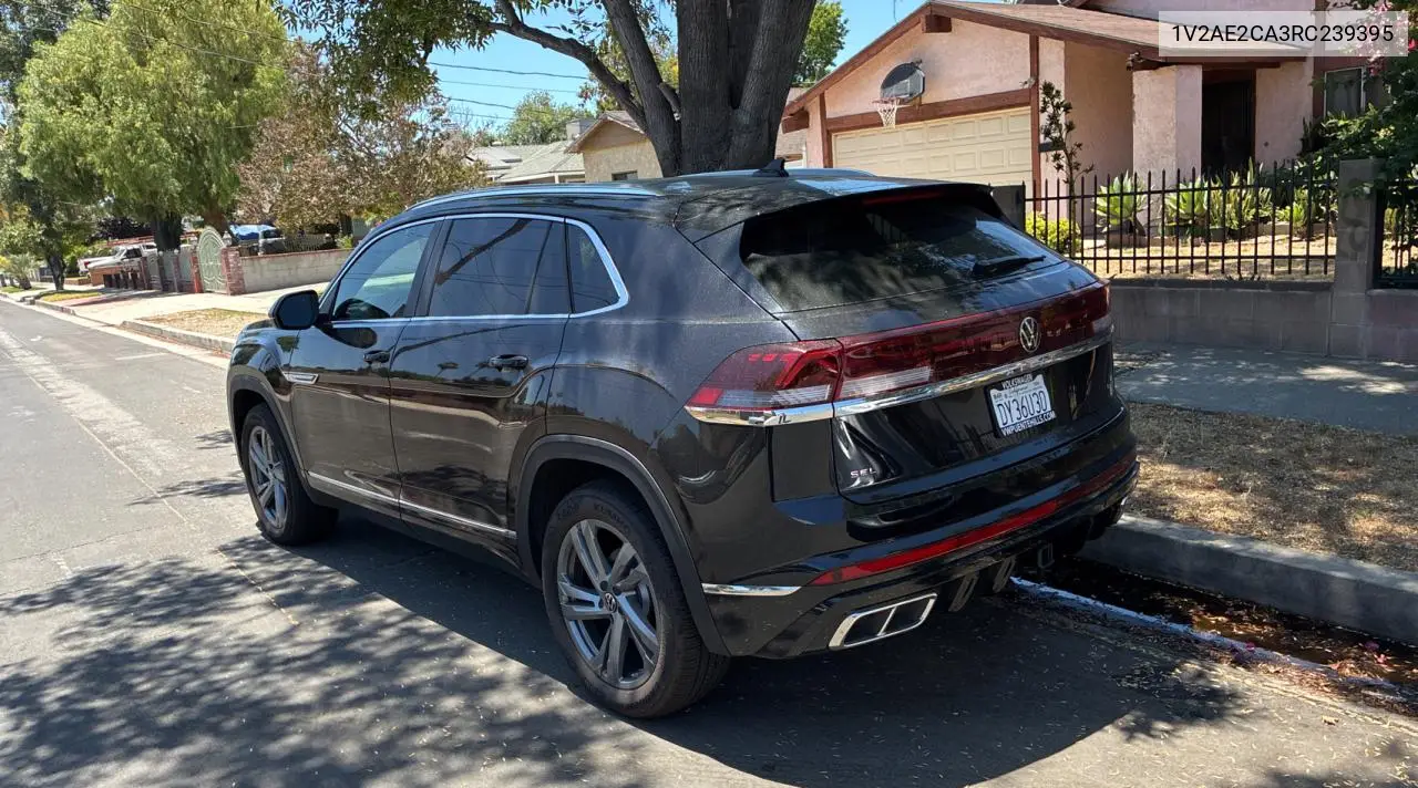 2024 Volkswagen Atlas Cross Sport Sel R-Line VIN: 1V2AE2CA3RC239395 Lot: 64673685
