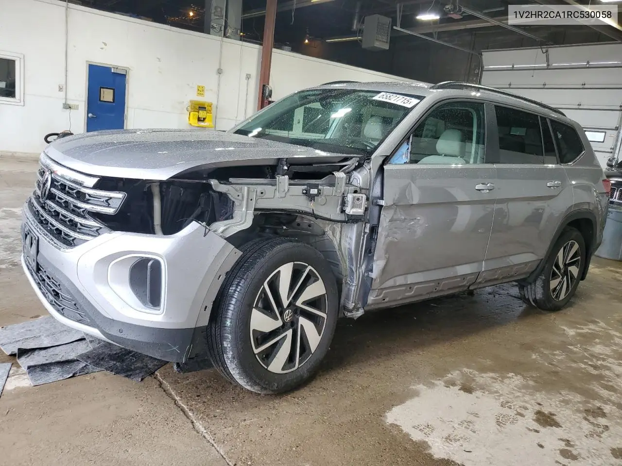 2024 Volkswagen Atlas Se VIN: 1V2HR2CA1RC530058 Lot: 65821715