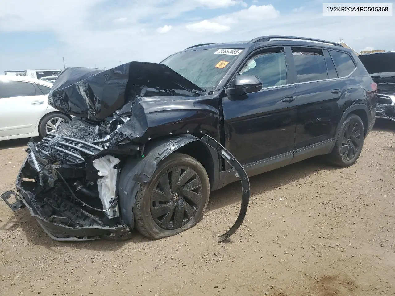 2024 Volkswagen Atlas Se VIN: 1V2KR2CA4RC505368 Lot: 65954685