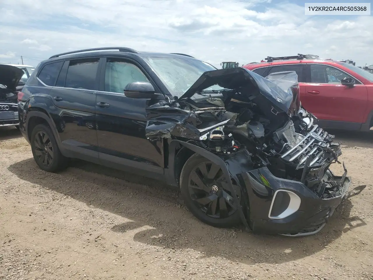 2024 Volkswagen Atlas Se VIN: 1V2KR2CA4RC505368 Lot: 65954685