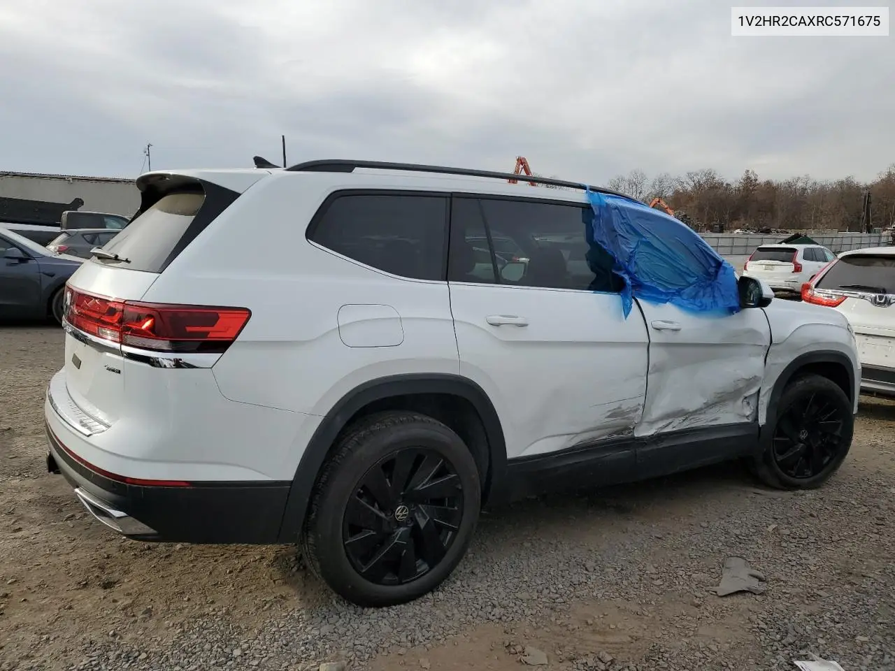 2024 Volkswagen Atlas Se VIN: 1V2HR2CAXRC571675 Lot: 80118324