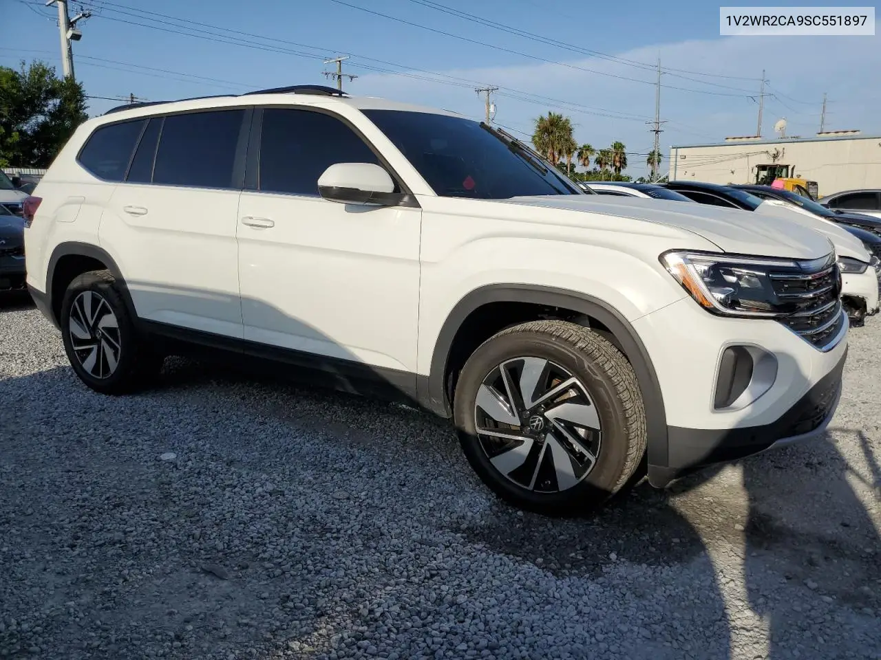 2025 Volkswagen Atlas Se VIN: 1V2WR2CA9SC551897 Lot: 63048855