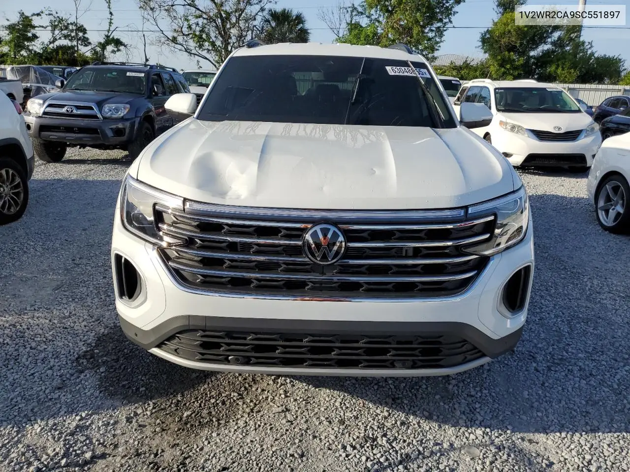 2025 Volkswagen Atlas Se VIN: 1V2WR2CA9SC551897 Lot: 63048855